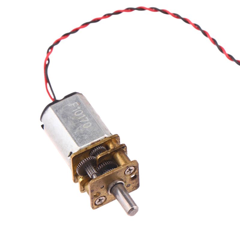 Dc 3V-12V N20 Mini Micro Metal Gear Motor With Gearwheel Dc Motors 60Rpm Slow Speed Full Metal Gearbox Reducer Toy