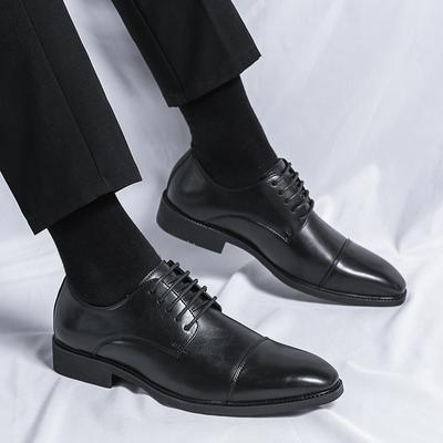 Mode Modetrends Herren Lederschuhe Designer Marke Mi Kleid Schuh Schnüren Casual Business Dating Oxfords Point Toe Büro Formal