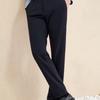 EMZ Herren Herbst/Winter Dicke Warme Hochelastische Gerade Business Casual Hose