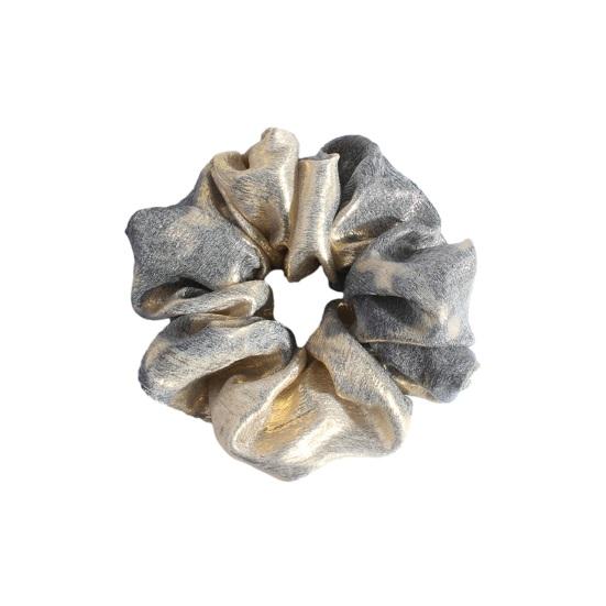 

Women Hair Band Adjustable Elastic Hair Tie Pleated Design Large Size Hair Rope Bun Ponytail Holder Hair Accessory бежевий