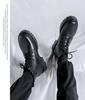 Autumn high-top Martin boots men's British casual side zipper flow thick-soled tooling boots high-top leather boots 96116-R