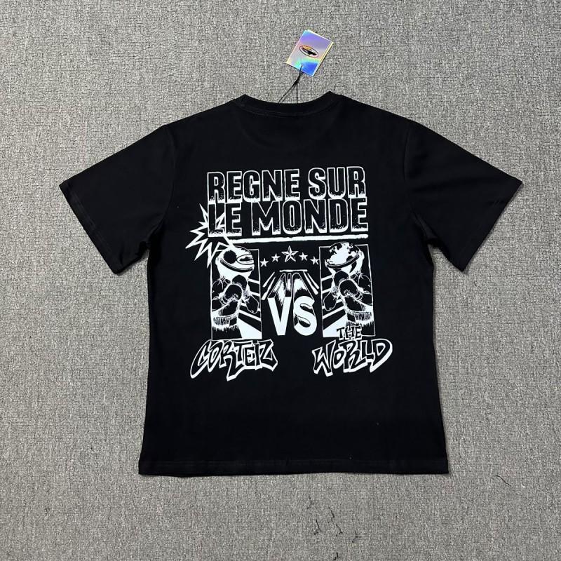 Corteiz Short Sleeve T-Shirt Streetwear Casual Hip Hop Couple Tee Men Women