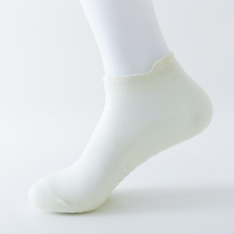Women's Summer Thin Mesh Breathable Silicone Non Slip and Non Fall Pilates Yoga Socks