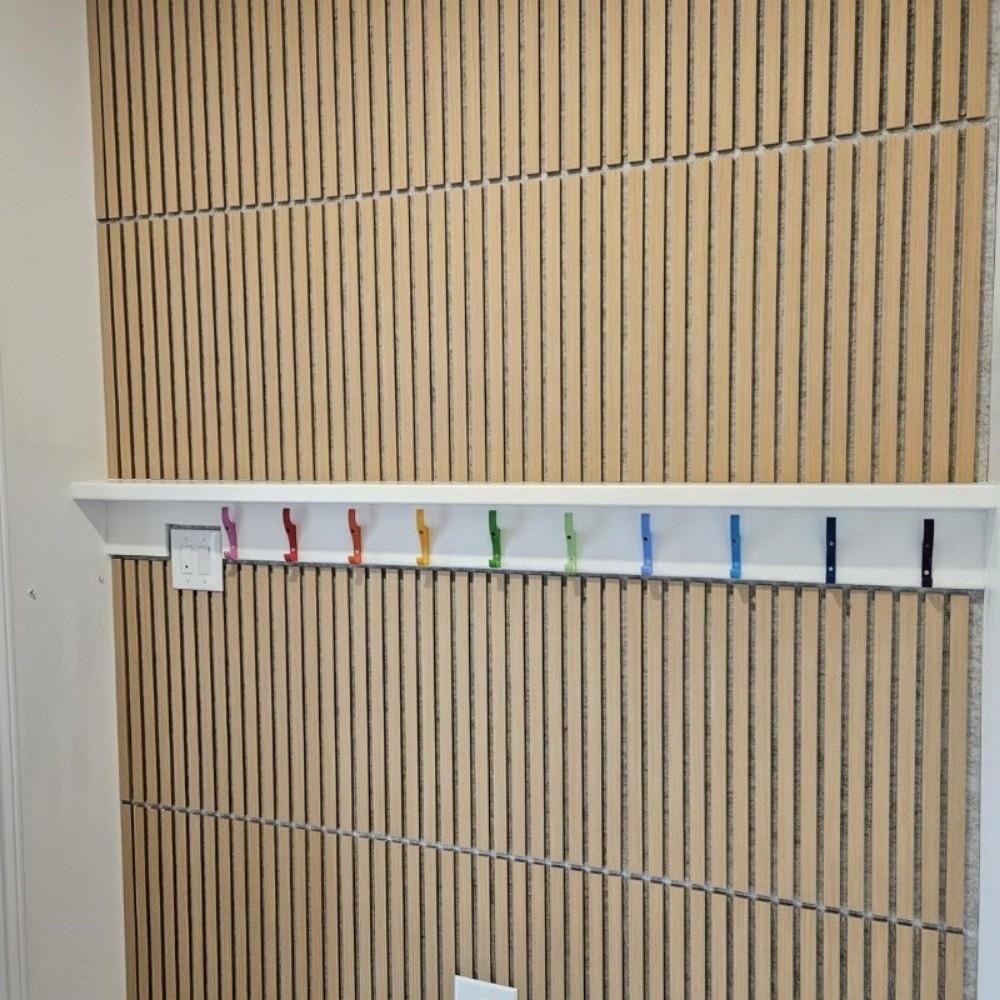 7Pcs Screw Installation Colorful Wall Hook Strong Bearing Waterproof Hanging Clothes Hook Moisture-proof Wall Mounted Hook