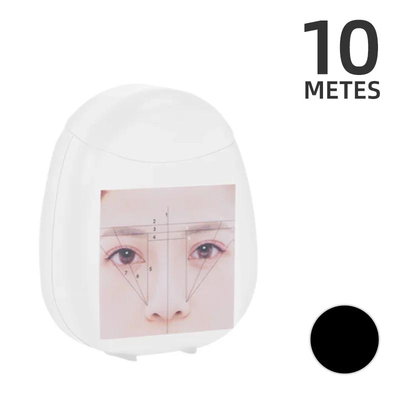 Microblading Mapping String Pre-Inked Eyebrow Marker Thread Tattoo Brows Point 10m Pre Inked Tattoo PMU String for Mapping