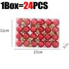 3cm Christmas Balls Gifts Xmas Tree Decorations Gift Hanging Pendants Bauble Party Wedding Plastic Ornament Balls Kids Toys