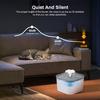 2.6L Automatic Cat Water Fountain With Faucet Dog Water Dispenser Transparent Filter Drinker Pet Sensor Auto Drinking Feeder
