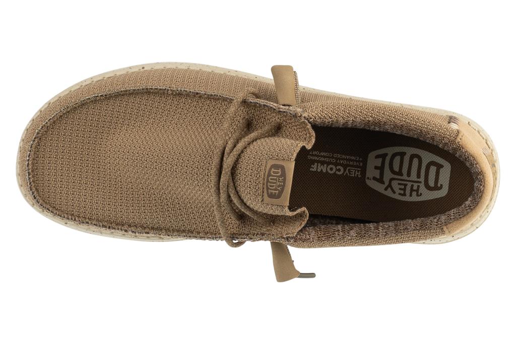 Hey Dude Wally Sport Mesh, Mens Beige Sneakers