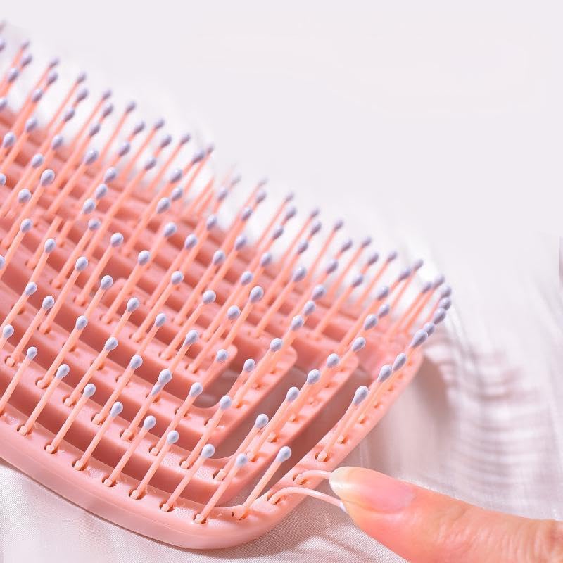 Curly Hair Brush,Curl Defining Brush,Anti Tangle Brush, Suitable for Women, Men, Children, Does not Pull,Straightening Brushes for Straight, Curly &