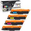 With Chip - GPC Image Set of 4 Replacement Toners for Brother TN247 TN-247 TN243 TN-243 Compatible for Brother MFC-L3770CDW HL-L3