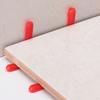 100Pc Reusable 5Mm Plastic Tile Wedge Spacer Leveling Clips Floor Locator Ceramic Tiling Laying Adjustment Construction Tool
