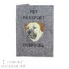 Boerboel, South African Mastiff - Dog passport case, document case, gift for the traveller from the Art-Dog brand