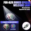 Car Stickers For Alfa Romeo 2PCS LED Ghost Shadow Car Door Welcome Light Cars Decorative Accessories For Alfa Romeo Giulietta St
