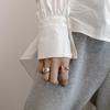 Adjustable Women's Heart Ring - Trendy, Versatile, and Stylish for a Unique Look