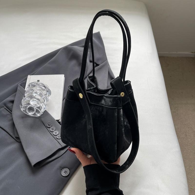 Маленькая сумочка: Однолямочная сумка, Модная и простая, Сумка-ведро для ношения воды One Size