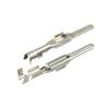 DRBGFT 50pcs Crimp Wire Terminals Auto Connector Metal 2.2MM Male Splice Pin ST740673-3 8100-0457 8100-0458