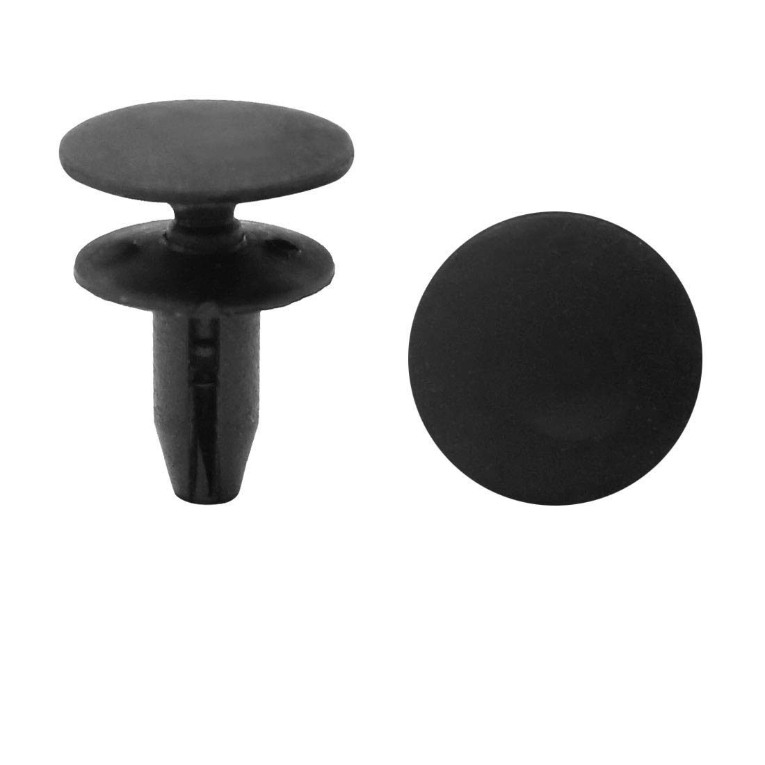 uxcell Rivet 6mm Hole Diameter Automotive Auto Black Screw Fastener чёрный