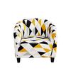 Club Chair Slipcover Tub Chair Covers For Armchairs ,High Elasticized Armchair Slipcover ,Furniture Protector For Living Room Space