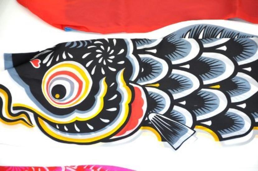 Hidemitsu Doll Studio Indoor Mini Carp Streamer Streamer Carp 3 Colors Yuzen Dye Firmly Boxed Set C1341