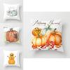 Beautiful Festival Decoration Pumpkin Pillow Cover With Invisible Zipper
