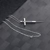 Adjustable Length Square Toothpick Necklace Retractable Push-pull Fruit Pick  Hiking