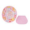 [Miki House] Ten-gallon hat, hat, rabbit, sun hat, girls, baby, kids, children's clothing, chin strap, 12-9106-144, 50cm, pink
