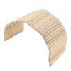 Pet   Bridge Wooden Safe Bendable Small Pet Climbing Tunnel for Rabbits Guinea Pigs Hamsters