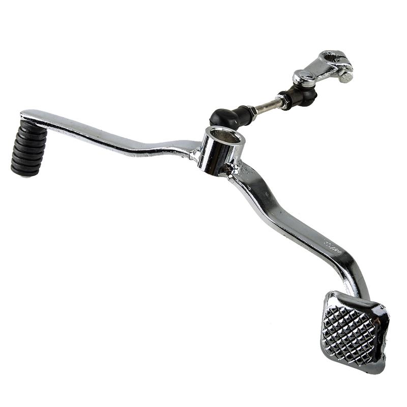 

Motorcycle Gear Shift Lever Shifter Pedal Assembly Refit Foot Rest Bracket Stand Fit for Honda Kawasaki Suzuki Yamaha