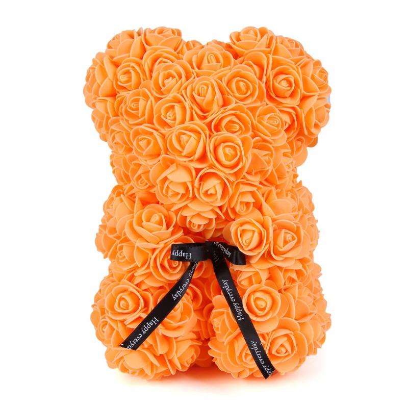 1 ST Kunstbloem Eeuwige Roos Teddybeer Moederdag Verjaardag Valentijnsdag Jubileum Cadeau Huisdecoratie