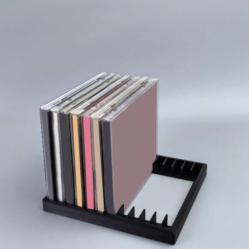 1 Pcs 12 Slot Cassette Tape Storage Rack Audio Cassette Tape Holder Rack Total Cassette Tape Organizer Rack For Studio Desktop