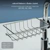 Kitchen Organizer Rack, Draining Shelf, NoDrill Cloth Holder, Countertop/Wall Mount, Carbon