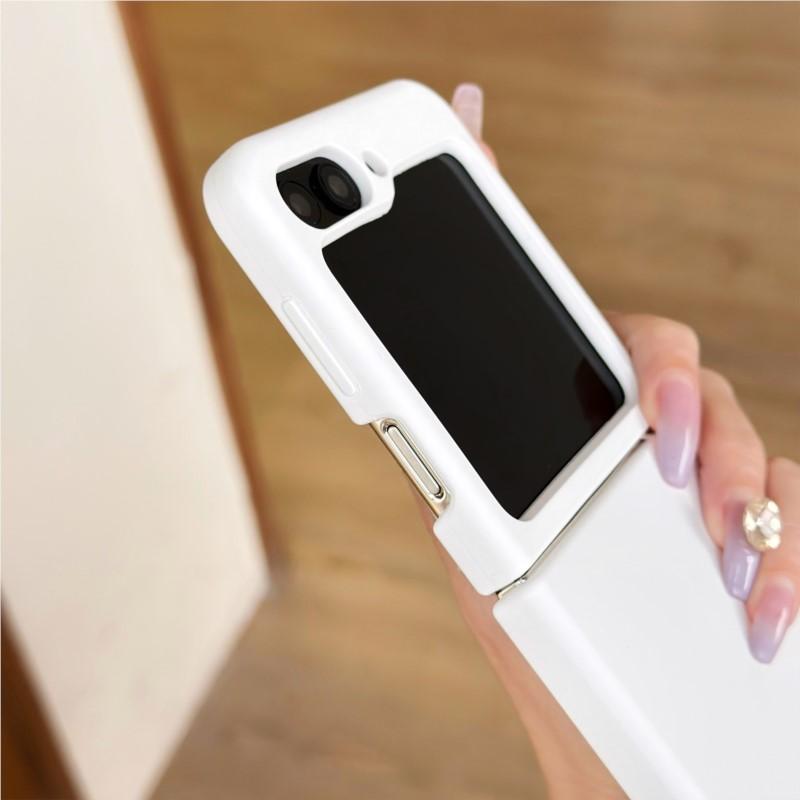 Colorful Matte Liquid Silicone Soft Case For For Samsung Galaxy Z Flip 6 5 ZFlip6 ZFlip5 Skin Friendly Folding Shockproof Cover Capa