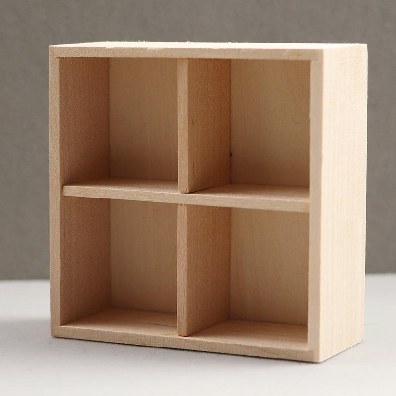 1:Кукольный домик из неокрашенного дерева, масштаб 1:12, сделай сам