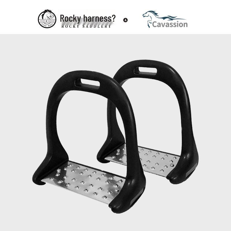 Cross Stirrup Equestrian Metal Tack Saddle Accessories (Model 8211033) красный