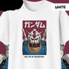 2026 Mobile Suit Gundam Mode Anime T-Shirt Unisex Grafik Eltern-Kind T-Shirt Sommer Kurzarm Lässiges Oberteil Weiche Streetwear ...