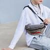 Li-Ning Back To The Future Collaboration Series Universal Pictures Zippered Fabric Crossbody Bag Shoulder Bag Waist Bag Unisex bags Gray ABDR508-1