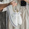 Spring new low-top canvas shoes breathable student board shoes