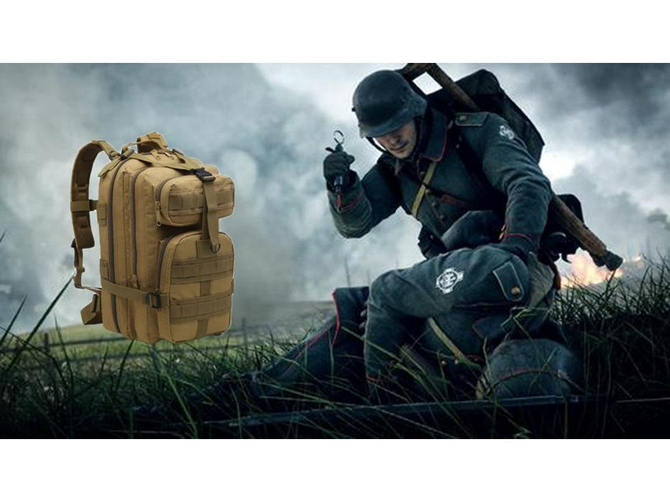 Tarnung 3P Großvolumiger Taktischer Outdoor-Reise- und Bergsteigerrucksack