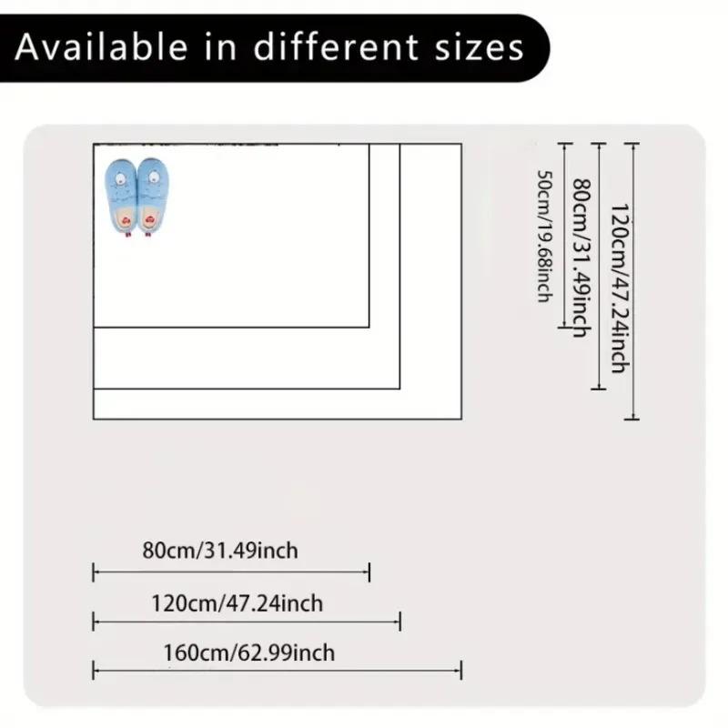 Jesus Believers Religion Art Carpet Living Room Sofa Study Bedroom Entrance Door Mat Anti Slip Washable Home Decoration Carpet