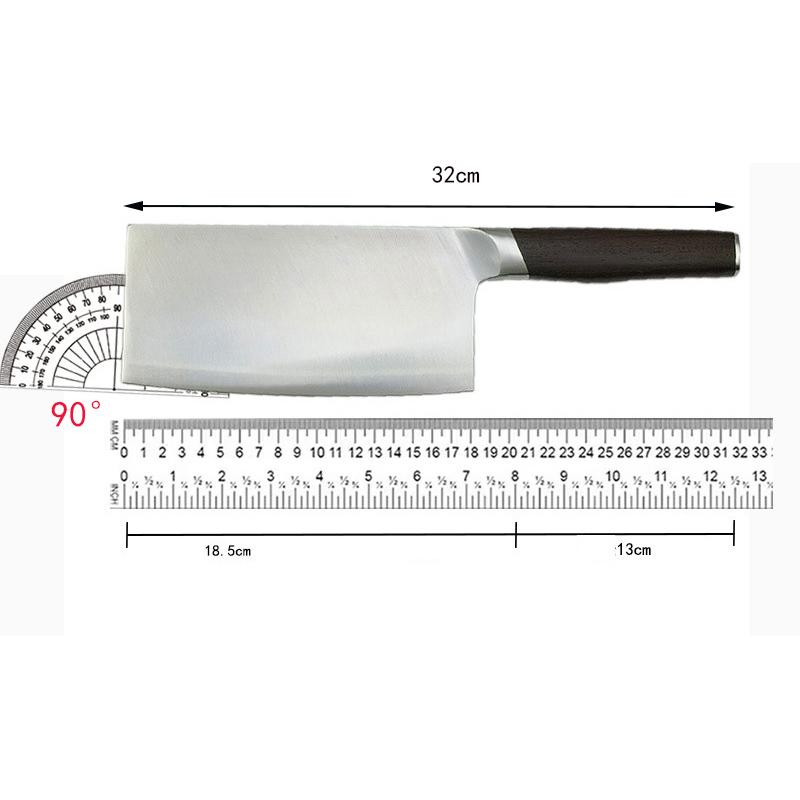 7 Inch Slicing Knife VG10 Powder Alloy Steel Blade Sharp Nakiri Chef Cleaver Meat Cutting Vegetables Kitchen Knives Wenge Handle