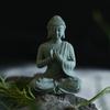 Zen Buddhist Statue Fish Tank Ornaments - Creative Chinese Style Home Decor