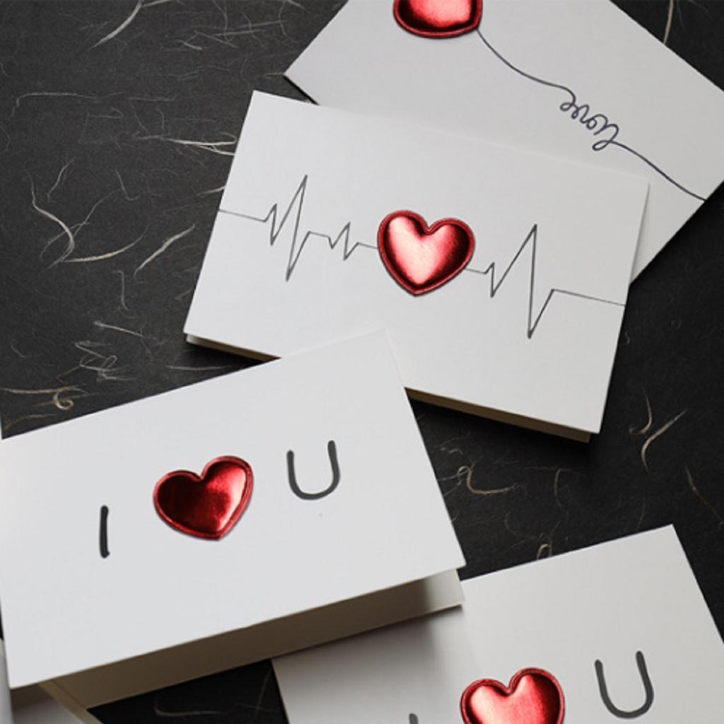 Blessing Cards Valentine's Day Gift Love Postcard Wedding Invitation Greeting Cards Anniversary Teachers' Day Greeting Card Gift