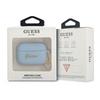 Guess Guaplschsb Airpods Pro Cover Niebieski/Blue Silicone Charm Heart Collection