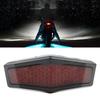 Feu arrière de moto 12 V, feu arrière rouge de freinage pour VTT, feu arrière de moto tout-terrain rouge