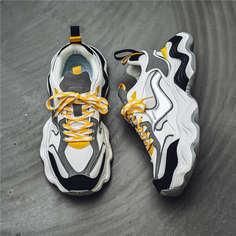 Модные повседневные кроссовки в стиле панк для мужчин — фото 6