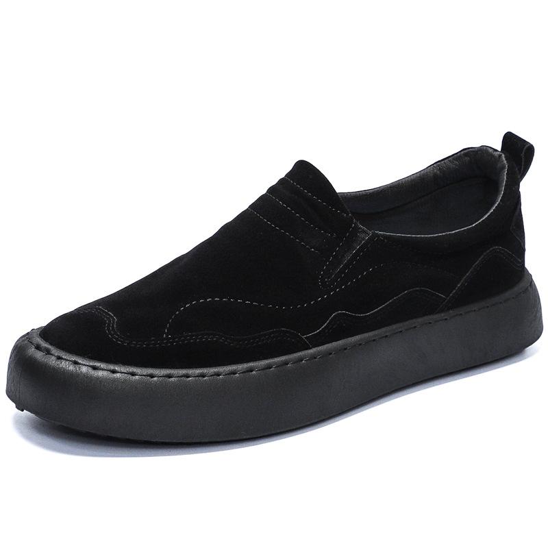 2025 Autumn New Men's Shoes Fashion Trendy Doudou Shoes Men's Loafers British Style Business Shoes Large Size Casual Shoes