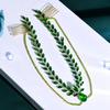 Exquisite Bride Forehead Head Chain Shining Woman Headwear Wedding Rhinestone Headband  Dance Party