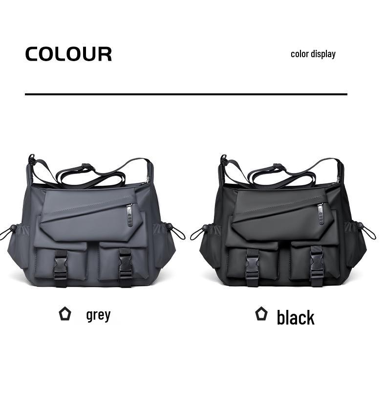 Trendy Men's & Women's High-End Workwear Crossbody Bag with Large Capacity and Unique Style