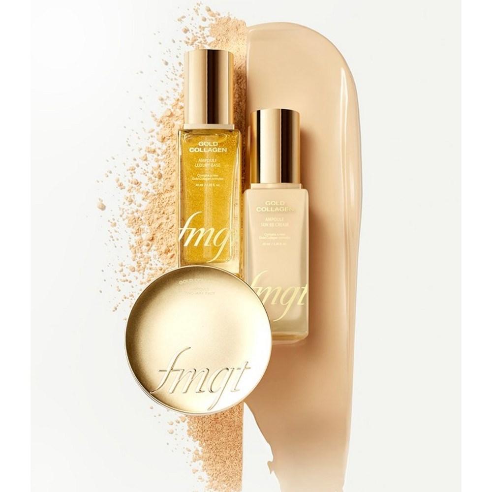 FMGT Gold Collagen Ampoule Light Foundation 15g, 1 Piece