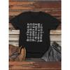 Pattern Funny Retro Camera Larger Size Spring And Summer Style Men'S Fashionable Casual Printed Short-Sleeved, Comfortable And Breathable